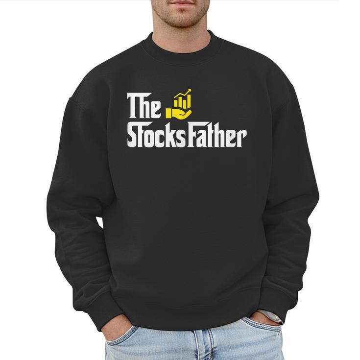 The Stocks Father Trader Dad Men Sweatshirt