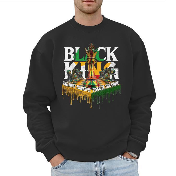 History I Am Black Man King Dad Melanin Men Women Men Sweatshirt
