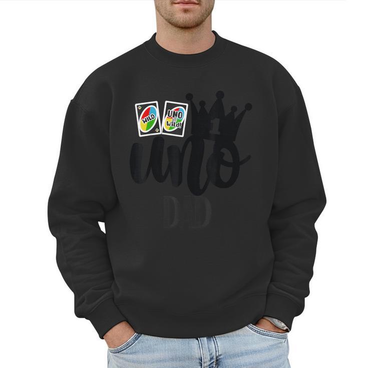 Uno 1st Birthday Dad Men Sweatshirt