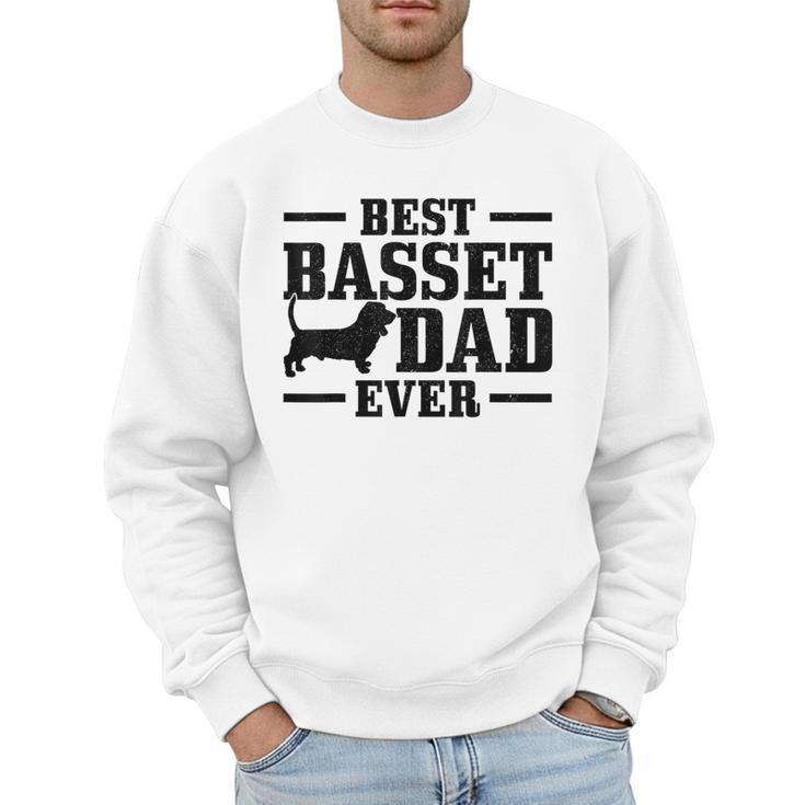 Basset Dad Dog Papa Basset Hound Men Men Sweatshirt