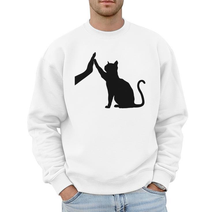 Cat Lover Cat Mom Cat Dad Men Women & Kids Cute Cat Men Sweatshirt