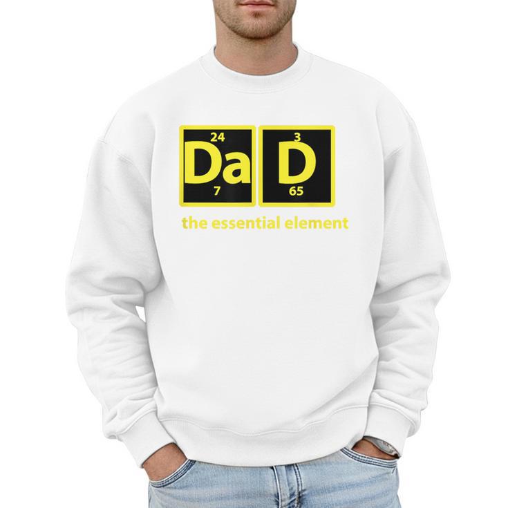 Dad Periodic Table Of Elements Men Sweatshirt