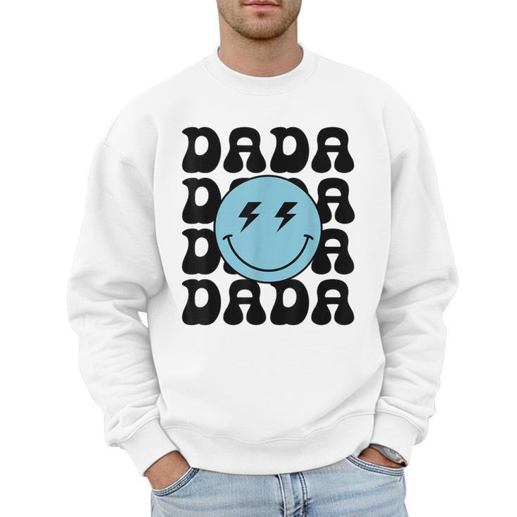 Dada One Happy Dude 1st Birthday Family Matching Men Sweatshirt