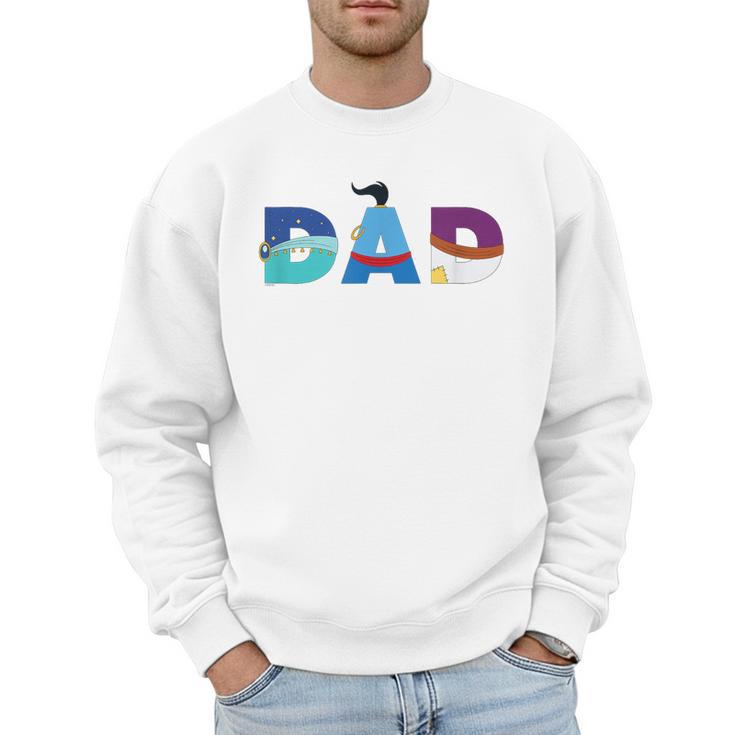Disney Aladdin Jasmine Genie Father’s Day Birthday Dad Men Sweatshirt