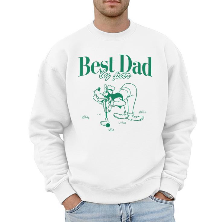 Disney Mickey & Friends Father's Day Best Dad Goofy Big Logo Men Sweatshirt
