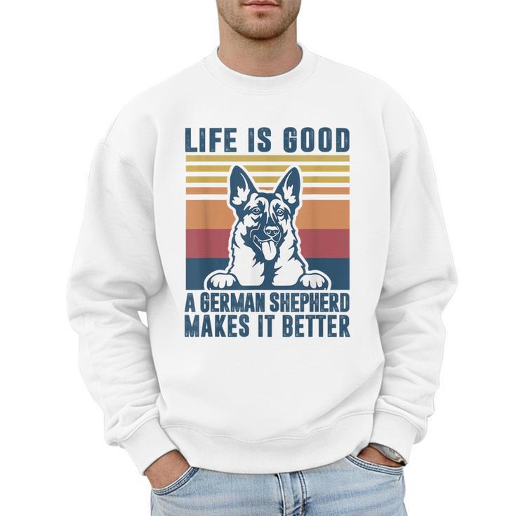 German Shepherd Men Women Dog Dad Mom German Shepherd Men Sweatshirt