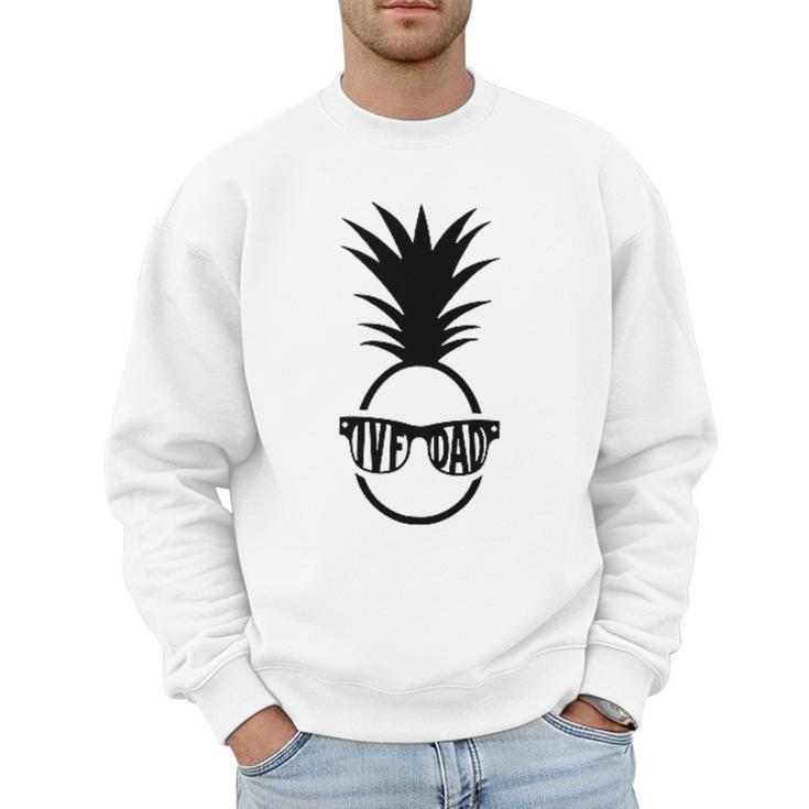 IVF DAD Pineapple Transfer Day Retrieval Day Infertility Men Sweatshirt