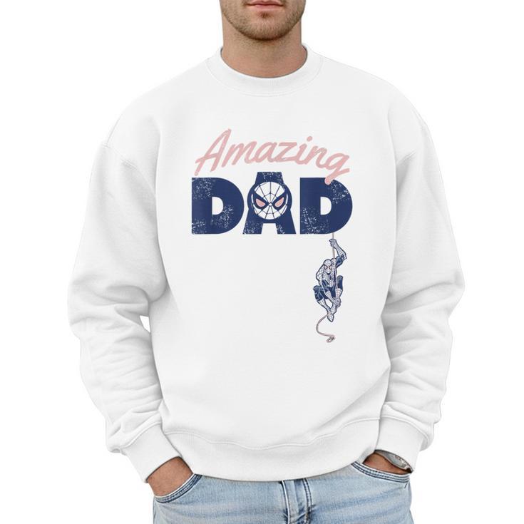 Marvel Spider-Man Father's Day Amazing Dad Retro Men Sweatshirt