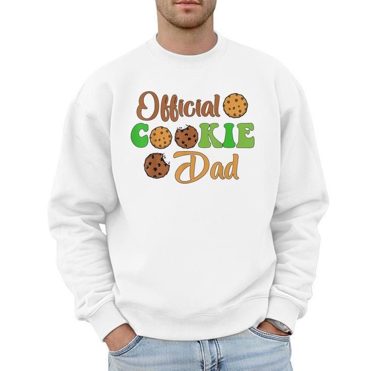 Official Cookie Dad Scout For Girls Cookie Dealer Men Sweatshirt