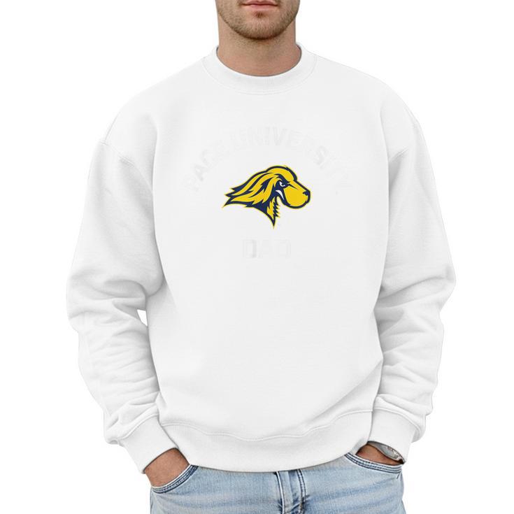 Pace University Setters Arched Dad Men Sweatshirt