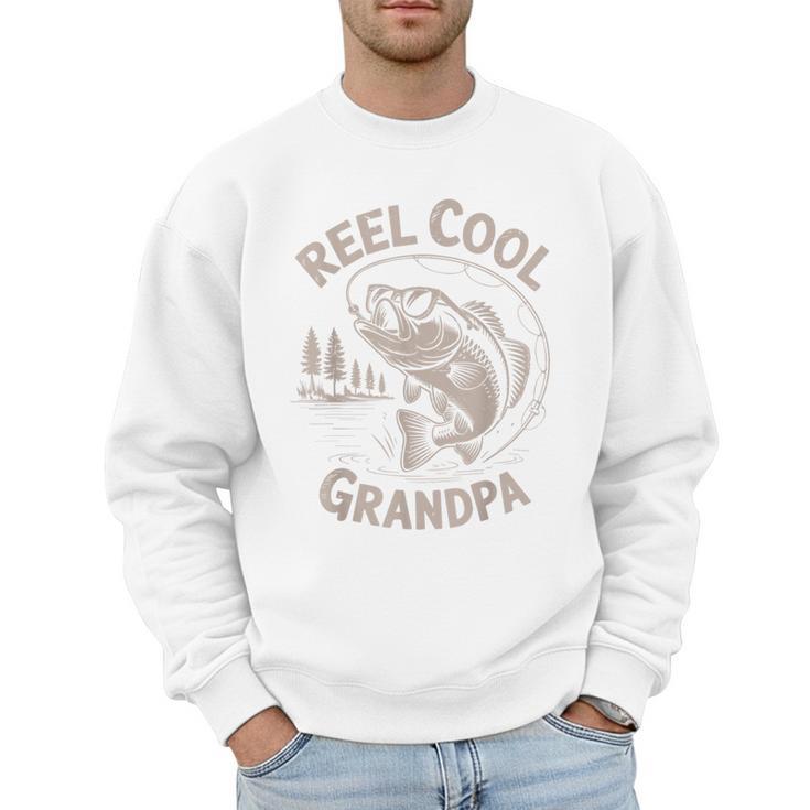 Reel Cool Great Grandpa Step Dad Fishing Father Day Men Sweatshirt Reel Cool Great Grandpa Step Dad Fishing Father Day Men Sweatshirt