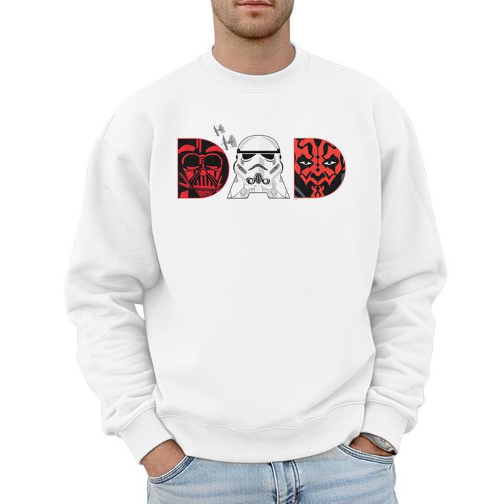 Star Wars Darth Vader Darth Maul Dad Father's Day Birthday Men Sweatshirt