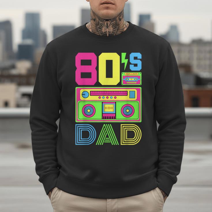80s Dad 1980s Fashion Eighties Theme Outfit Fathers Day 80's Men Sweatshirt