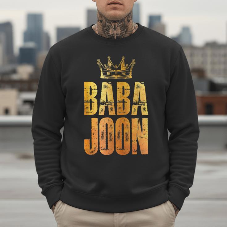 Baba Joon Persian Dad Iran Quote Iranian Fathers Day Men Sweatshirt