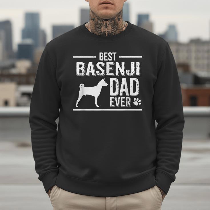 Basenji Dad Best Dog Owner Ever T-Shirt Men Sweatshirt