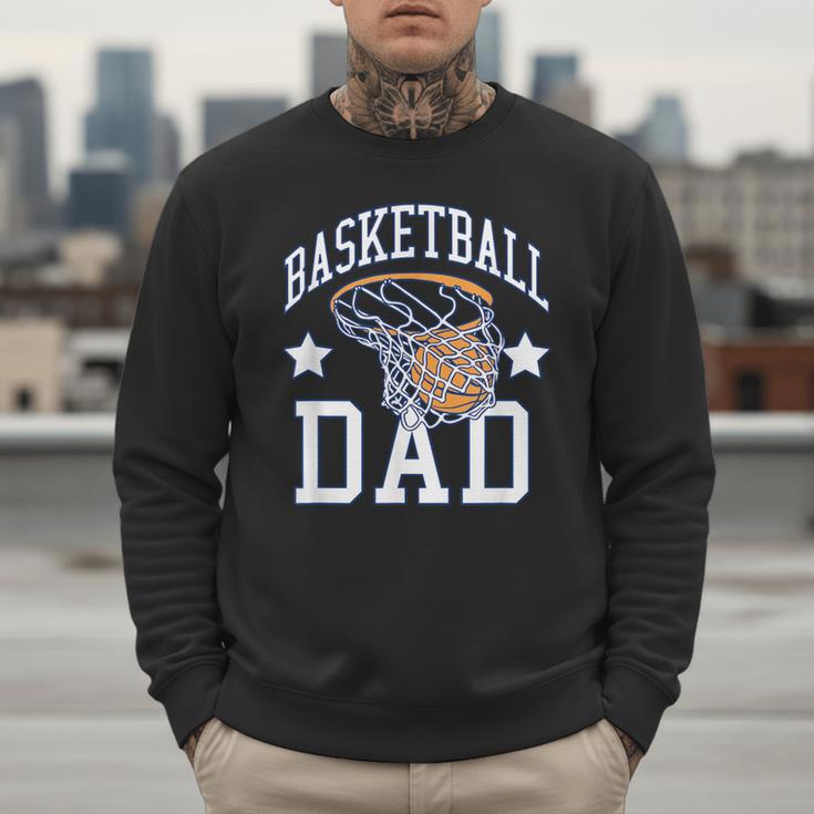 Basketball Dad Coach Sports Fan Men Sweatshirt