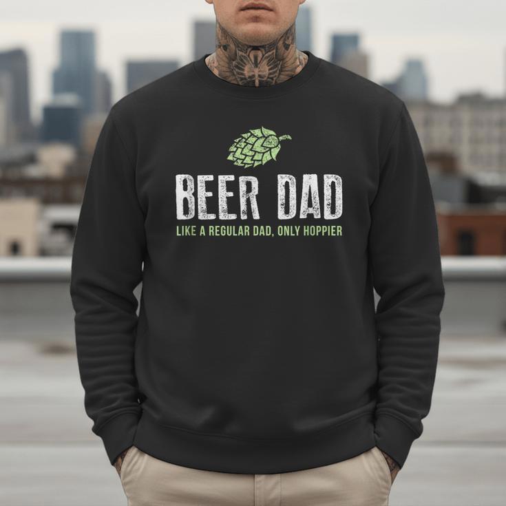 Beer Dad Shirt Cute Hops Drinking Men Sweatshirt