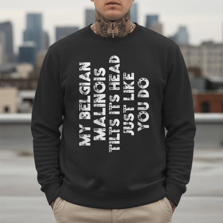 Belgian Malinois Mom Dad Dog Lover Women Men Kids Men Sweatshirt