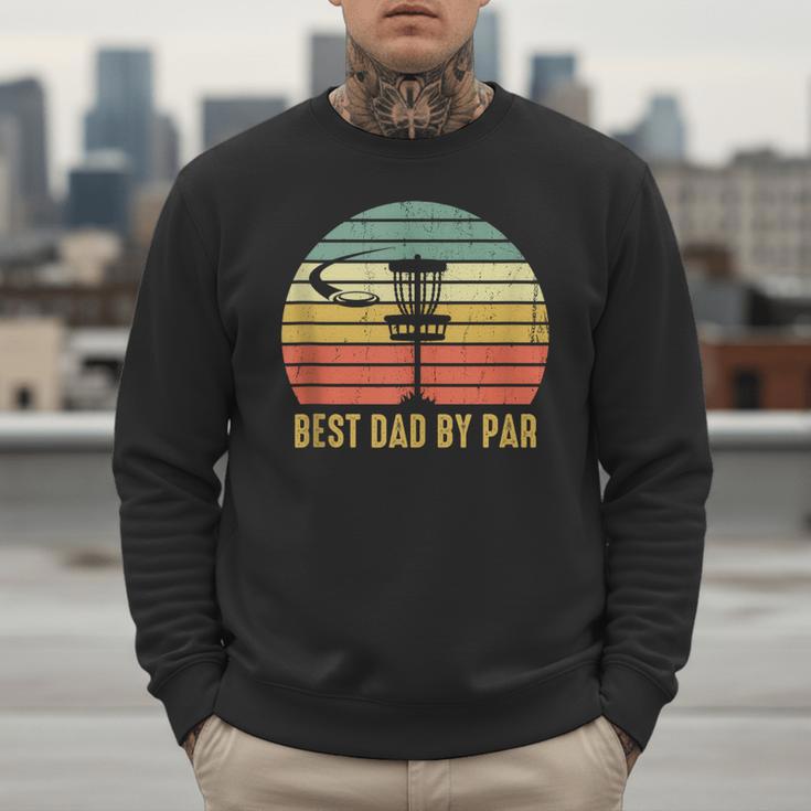 Best Dad By Par Disc Golf Father's Day Men Sweatshirt