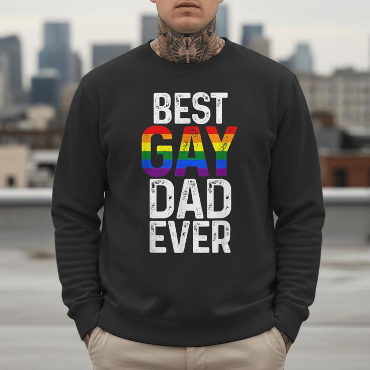 Best Gay Dad Ever LGBTQ Men Sweatshirt