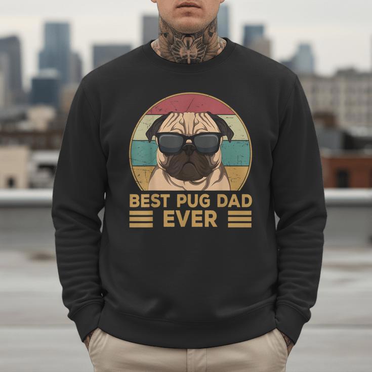 Best Pug Dad Ever Pug Dog For Men And Boys Men Sweatshirt