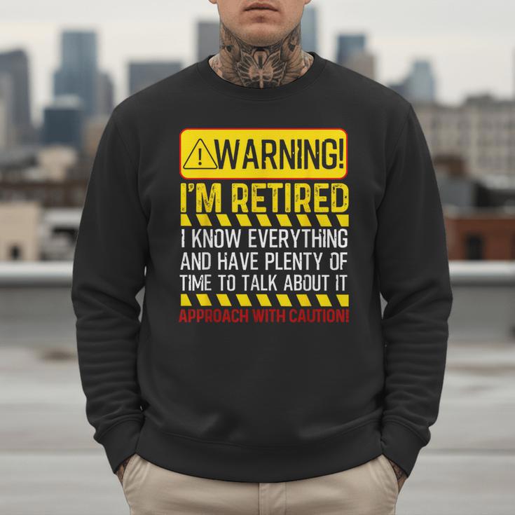Best Retirement Novelty For Men Women Dad Grandpa Retirement Men Sweatshirt