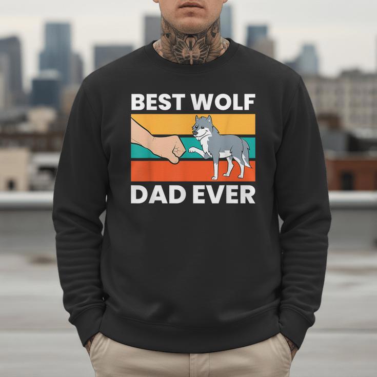 Best Wolf Dad Ever Men Sweatshirt Best Wolf Dad Ever Men Sweatshirt