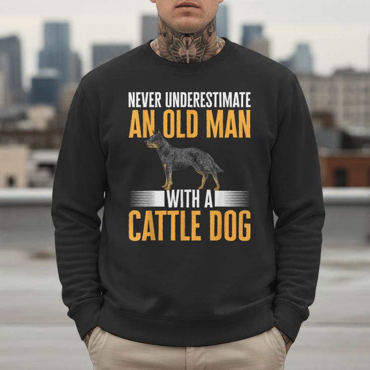 Blue Heeler Dad Australian Cattle Dog Men Men Sweatshirt