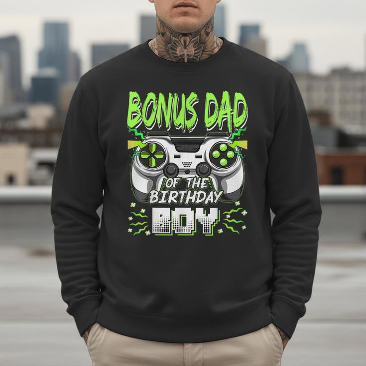 Bonus Dad Of The Birthday Boy Video Game Bday Party Men Sweatshirt