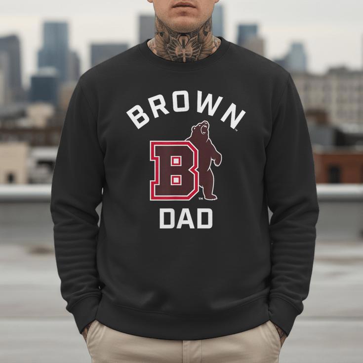 Brown University Bears Arched Dad Men Sweatshirt