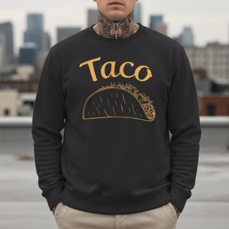 Burrito Taco Taquito Dad Mom Child Baby Matching Family Men Sweatshirt