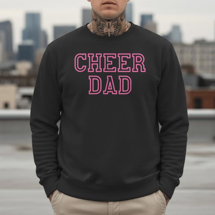 Cheer Dad Pink Cheerleading Men Sweatshirt