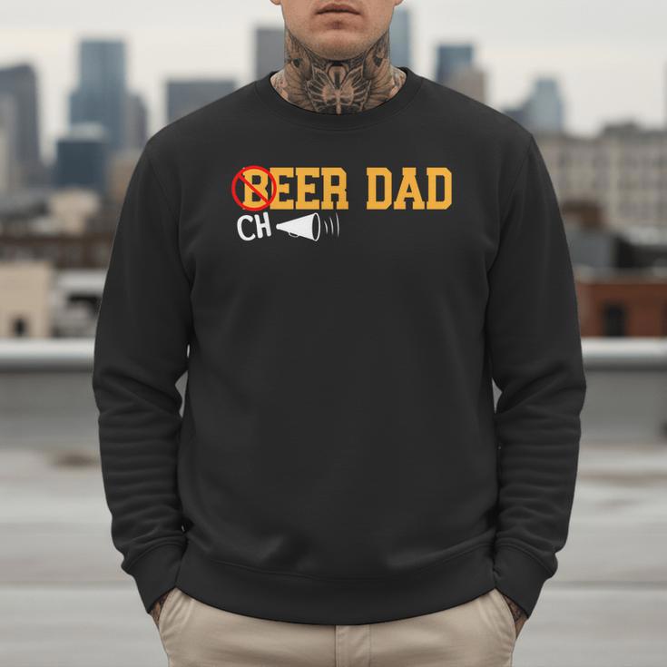 Cheerleader Dad Beer Cheerleading Cheer Dad Men Sweatshirt