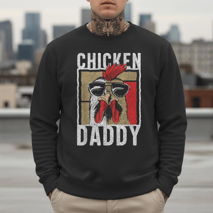 Chicken Daddy a Fun For Every Rooster In The Basket Men Sweatshirt