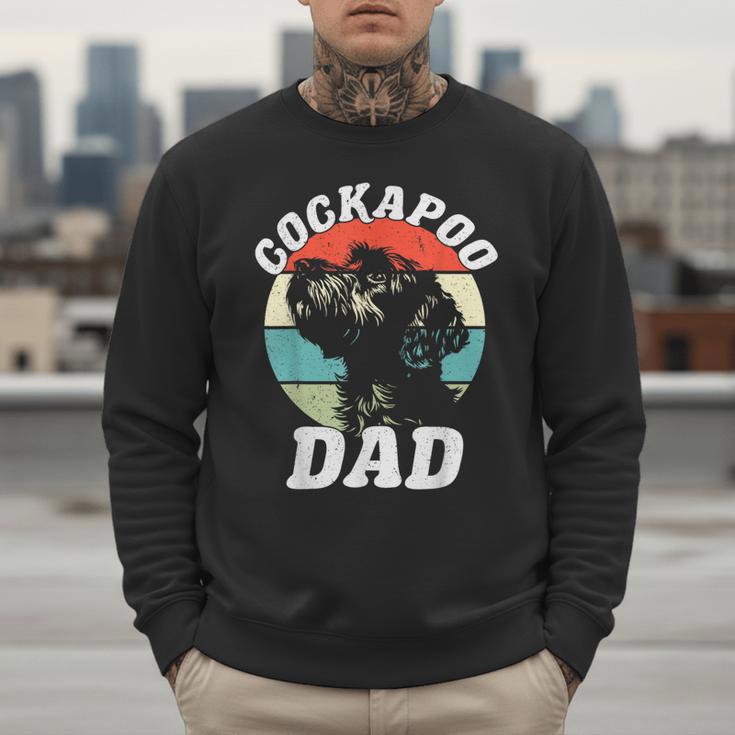 Cockapoo Dad Dog Father's Day Vintage Pet Men Women Kids Men Sweatshirt