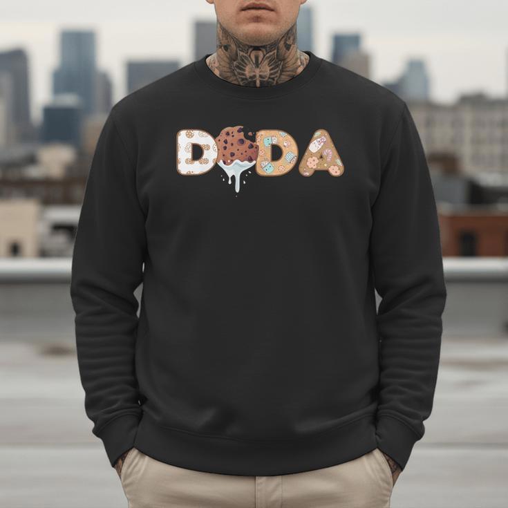 Cookies Dada 1st Birthday Milk Party Family Matching Men Sweatshirt