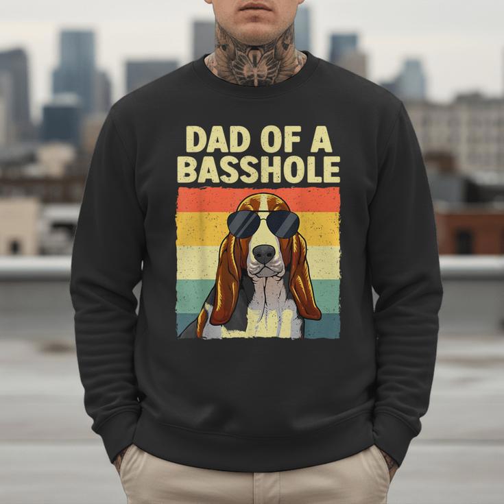 Cool Basset Hound For Men Dad Dog Basset Hound Lovers Men Sweatshirt