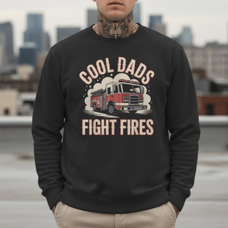 Cool Dads Fight Fire Firefighter Men Sweatshirt