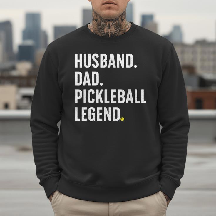 Cool Pickleball For Men Husband Dad Legend Pickleball Player Men Sweatshirt