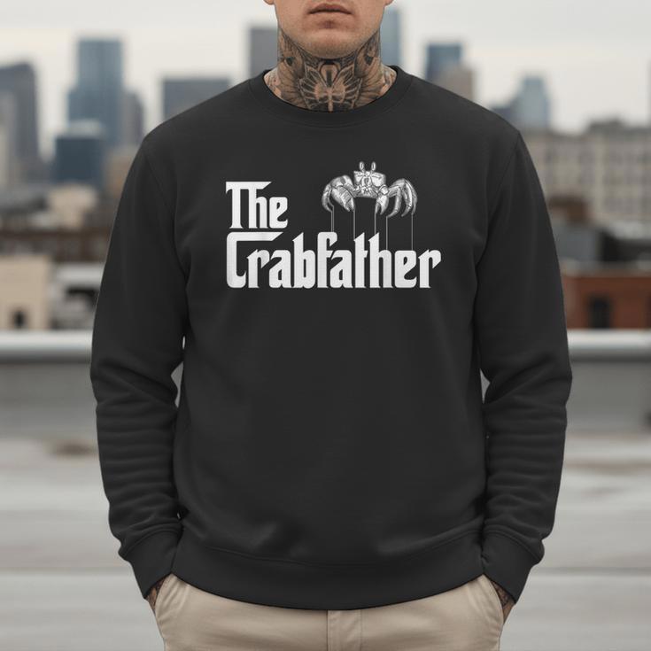Crab Fishing Dad The Crabfather Men Sweatshirt