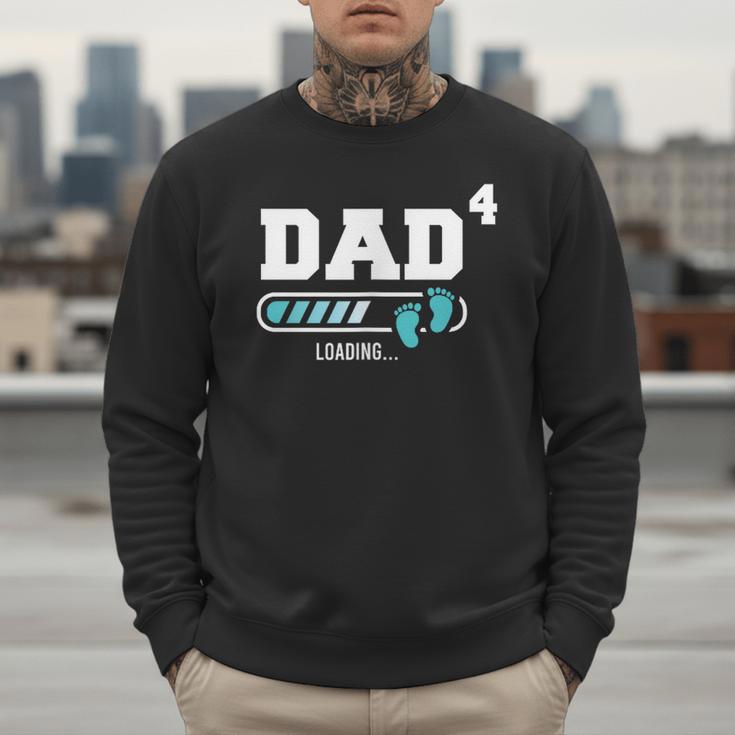 Dad 4 Fourth Time Dad Dad Of Four Men Sweatshirt