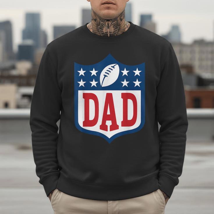 Dad American Football Happy Birthday Family Matching Retro Men Sweatshirt Dad American Football Happy Birthday Family Matching Retro Men Sweatshirt