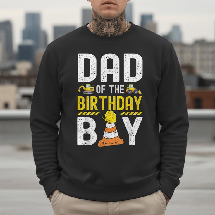 Dad Of The Birthday Boy Construction Worker Bday Men Sweatshirt Dad Of The Birthday Boy Construction Worker Bday Men Sweatshirt