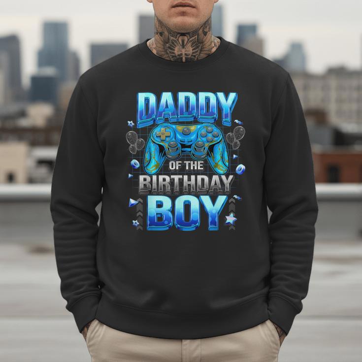 Dad Of The Birthday Boy Cool Gamer Video Game Birthday Men Sweatshirt