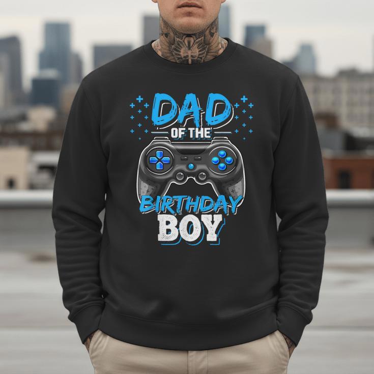Dad Of The Birthday Boy Matching Video Gamer Birthday Party Men Sweatshirt
