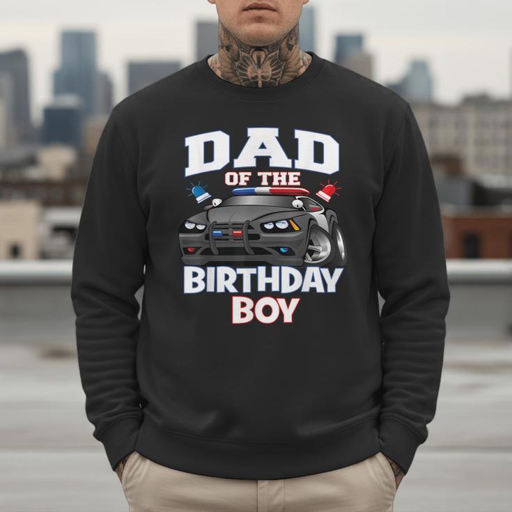 Dad Of The Birthday Boy Policeman Officer Party Men Sweatshirt Dad Of The Birthday Boy Policeman Officer Party Men Sweatshirt