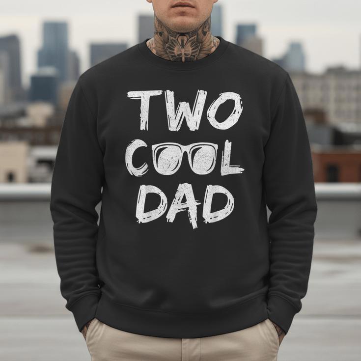 Dad Of The Birthday Boy Two Cool 2nd Bday Family Matching Men Sweatshirt