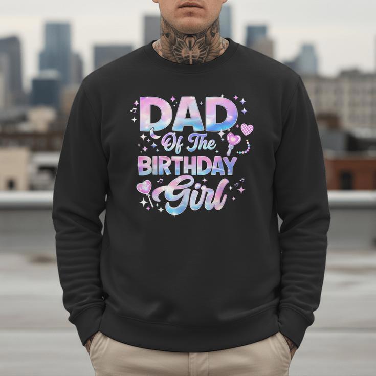 Dad Of The Birthday Girl Kpop Family Matching Party Men Sweatshirt Dad Of The Birthday Girl Kpop Family Matching Party Men Sweatshirt