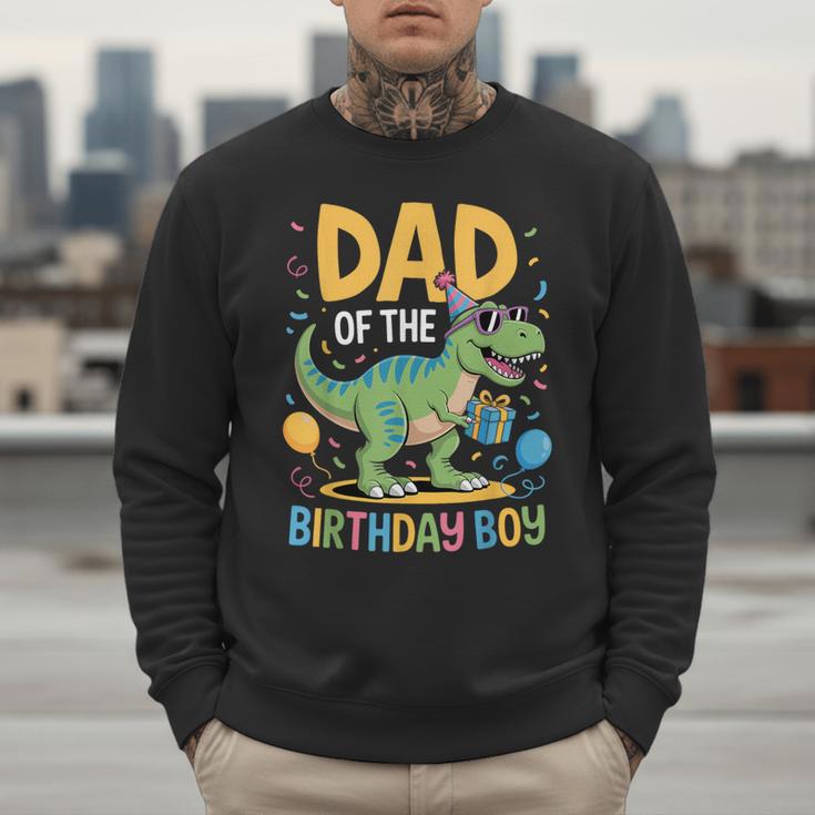 Dad Of The Birthday Party Outfit Dinosaur Squad Daddy Men Sweatshirt Dad Of The Birthday Party Outfit Dinosaur Squad Daddy Men Sweatshirt