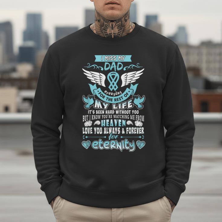 Dad Is My Guardian Angel Missing Memorial Day For Men Women Men Sweatshirt
